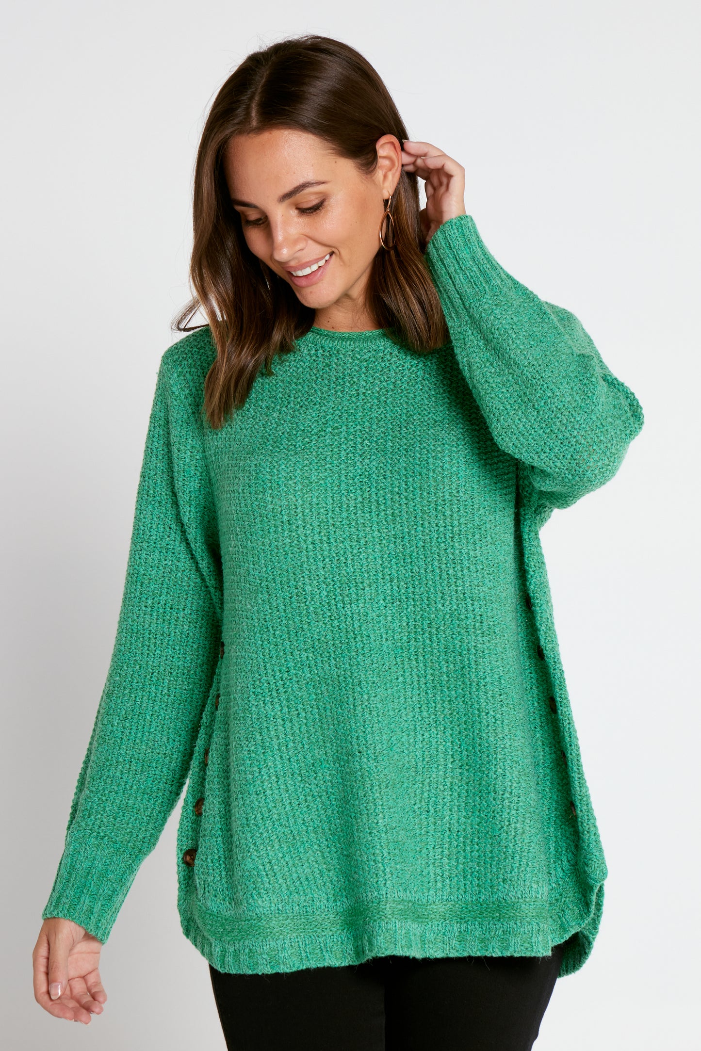 Paris Knit Jumper - Green