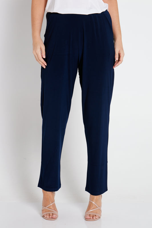 Cordelia Street Travel Pocket Pants - Navy