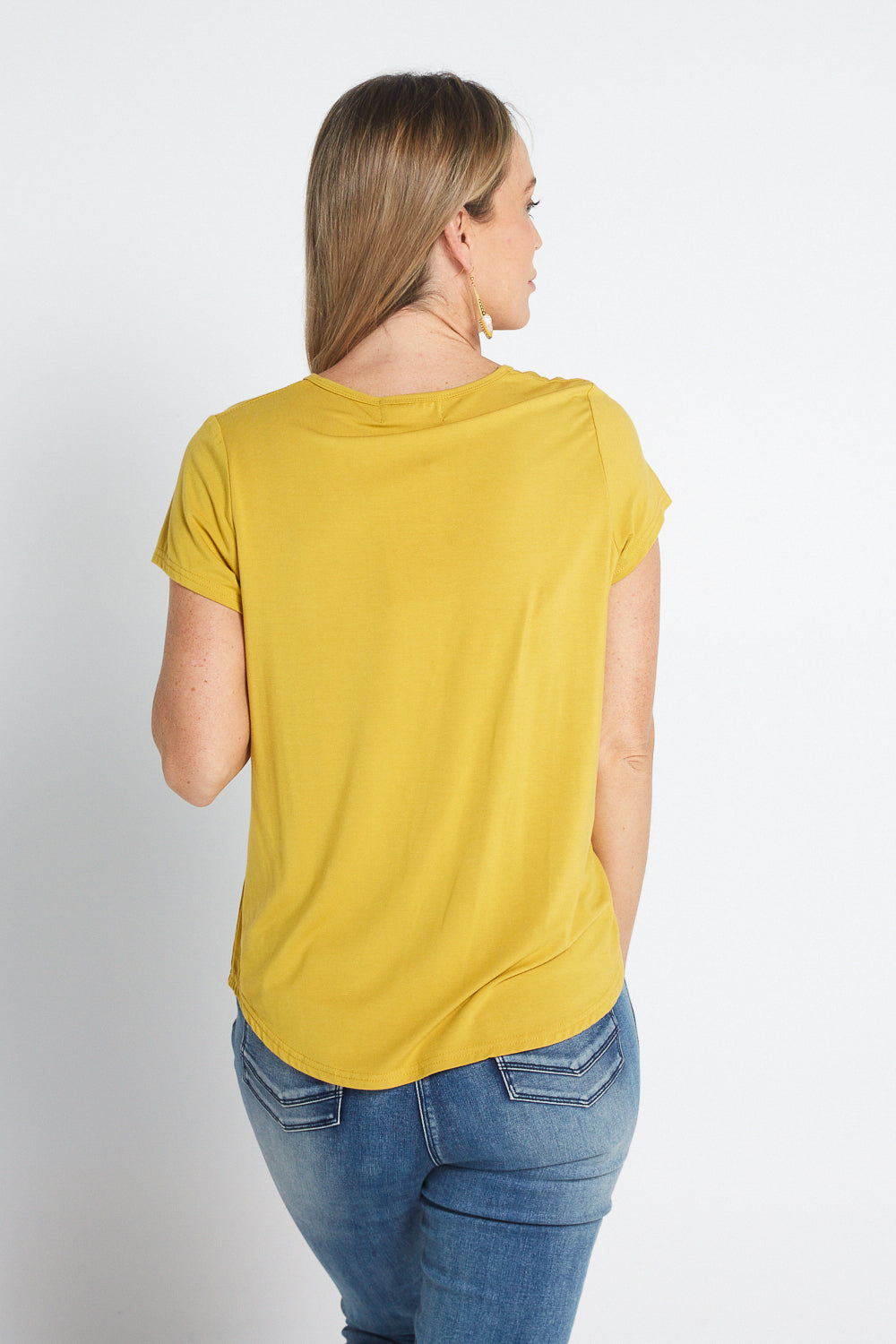 Bamboo Tee - Mustard