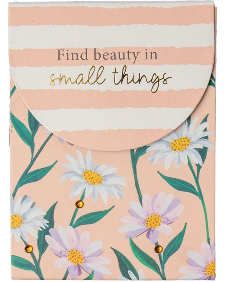 Wild Daisies Magnetic Pocket Notepad