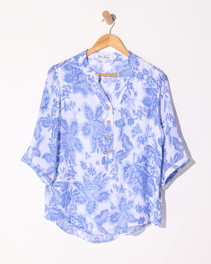 Marissa Blouse - Jacobean Sky