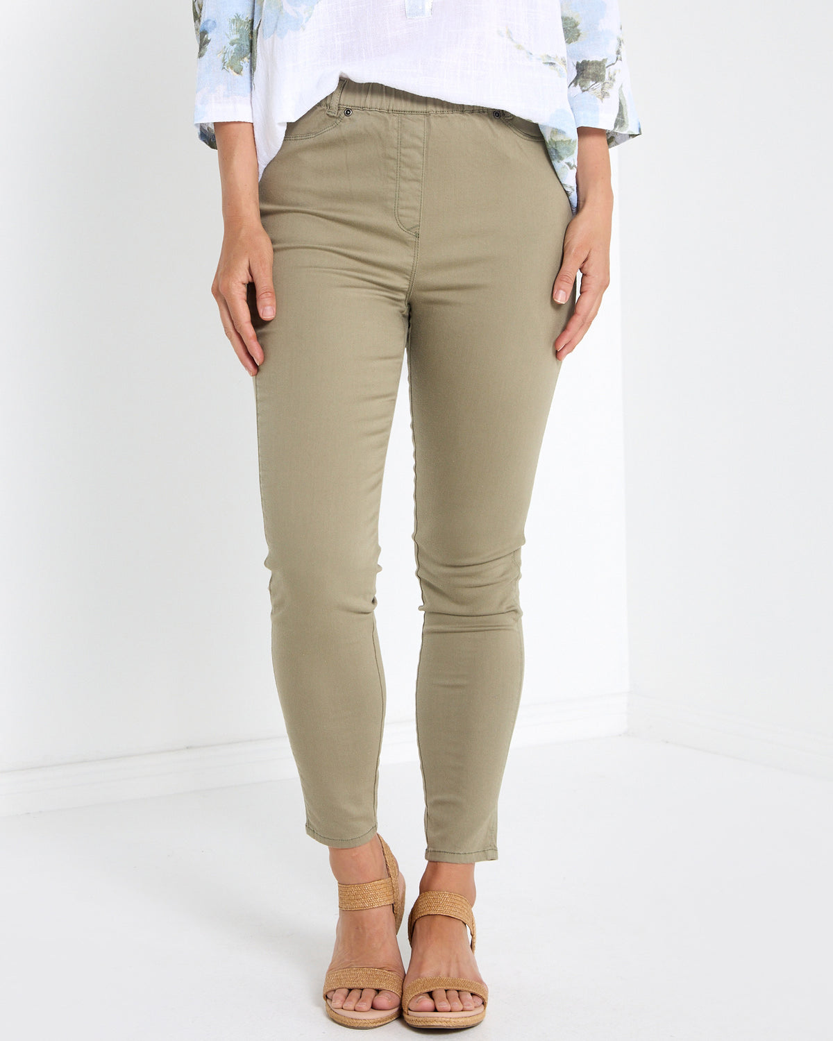 Denver Jeggings - Olive