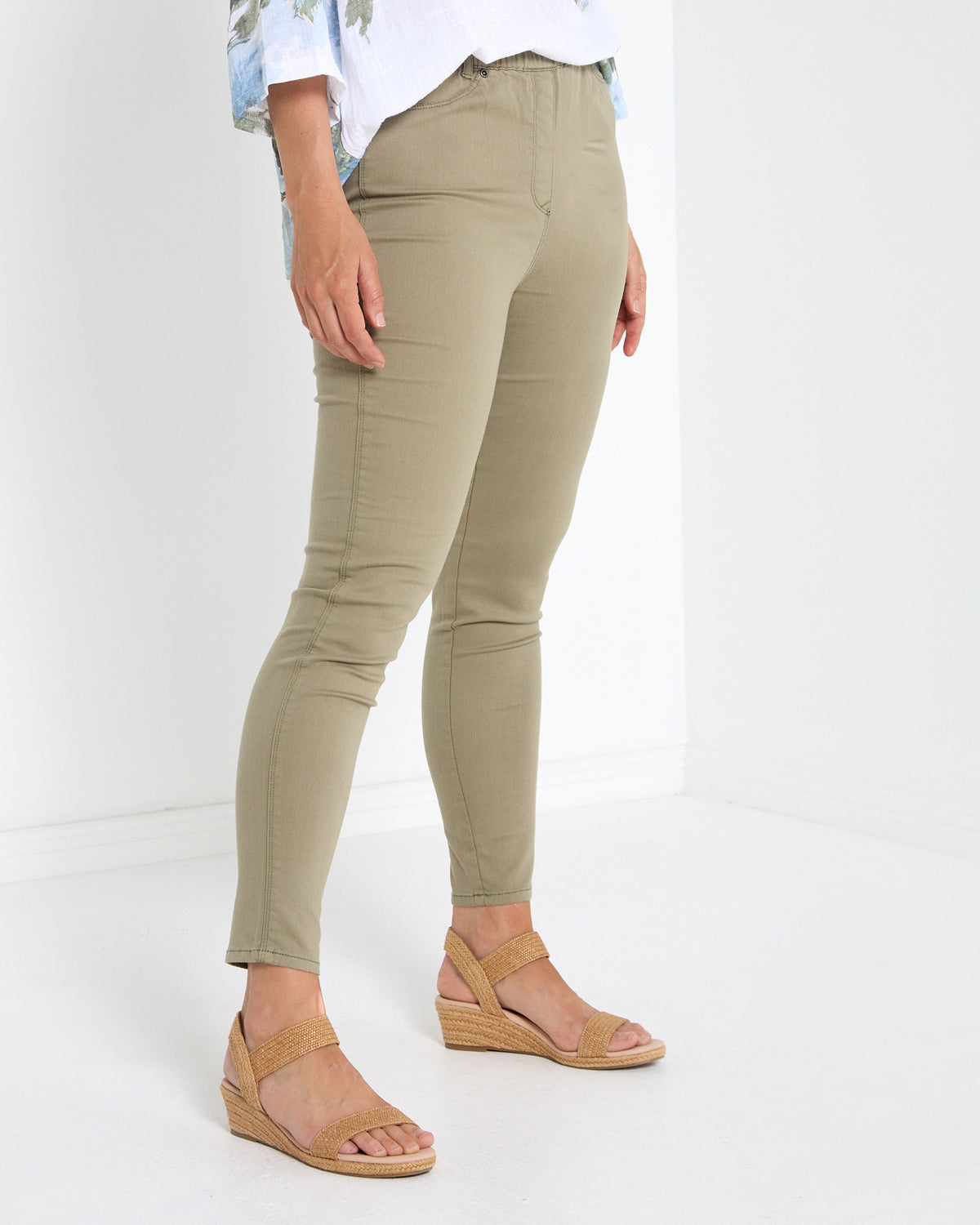 Denver Jeggings - Olive