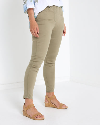 Denver Jeggings - Olive