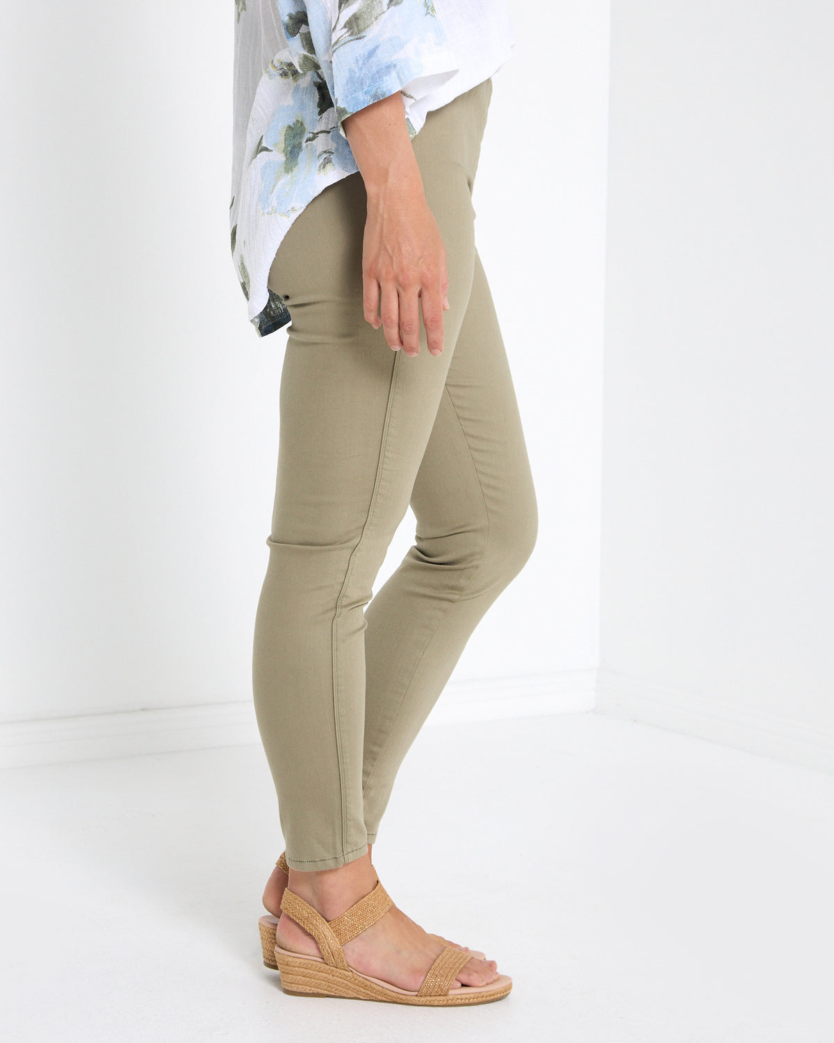 Denver Jeggings - Olive