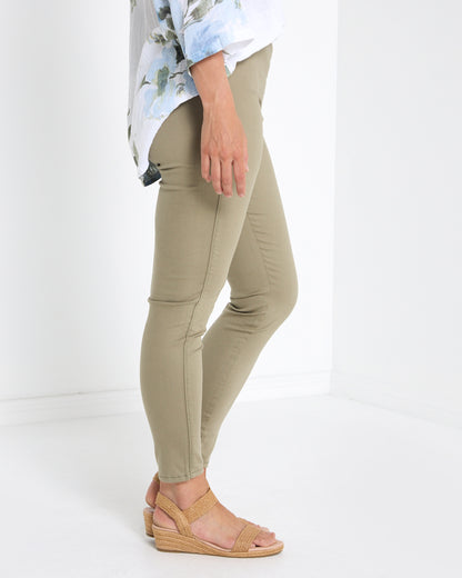 Denver Jeggings - Olive