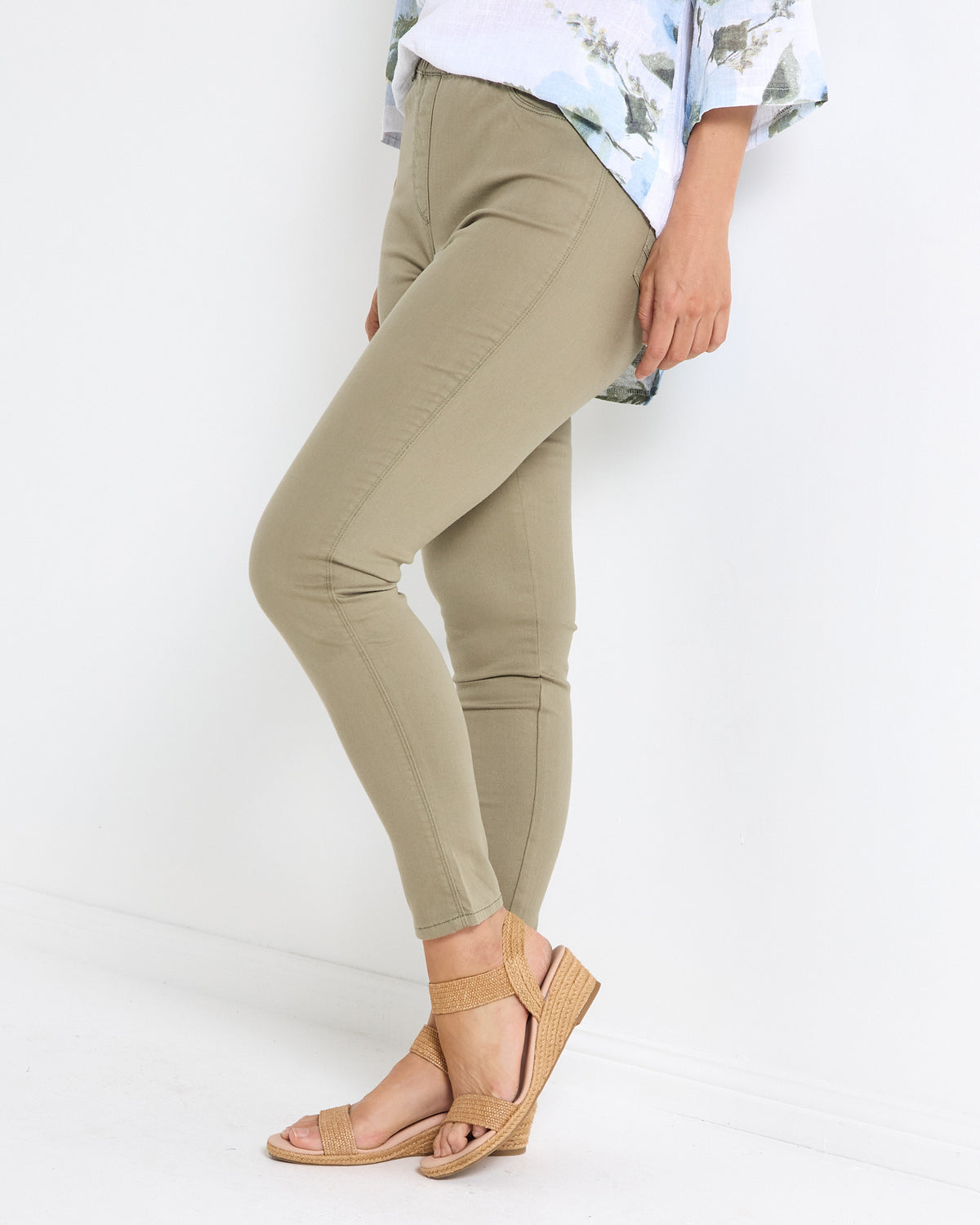 Denver Jeggings - Olive