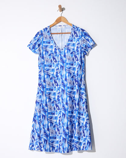 Christobel Dress - Blue Current