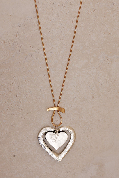Harmony Heart Pendant Necklace