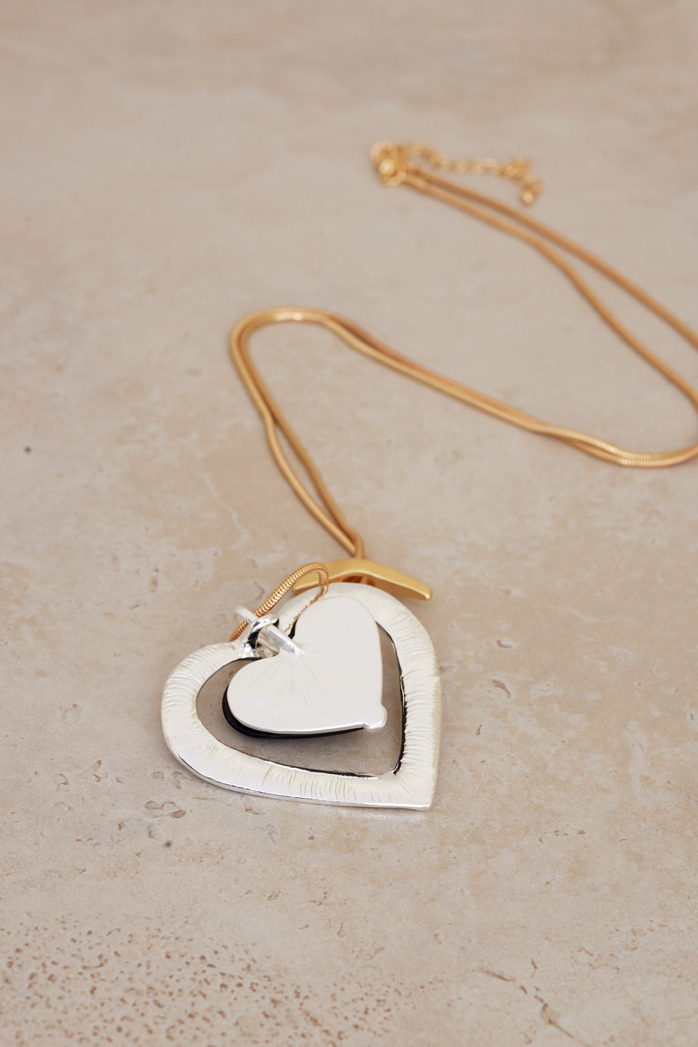Harmony Heart Pendant Necklace