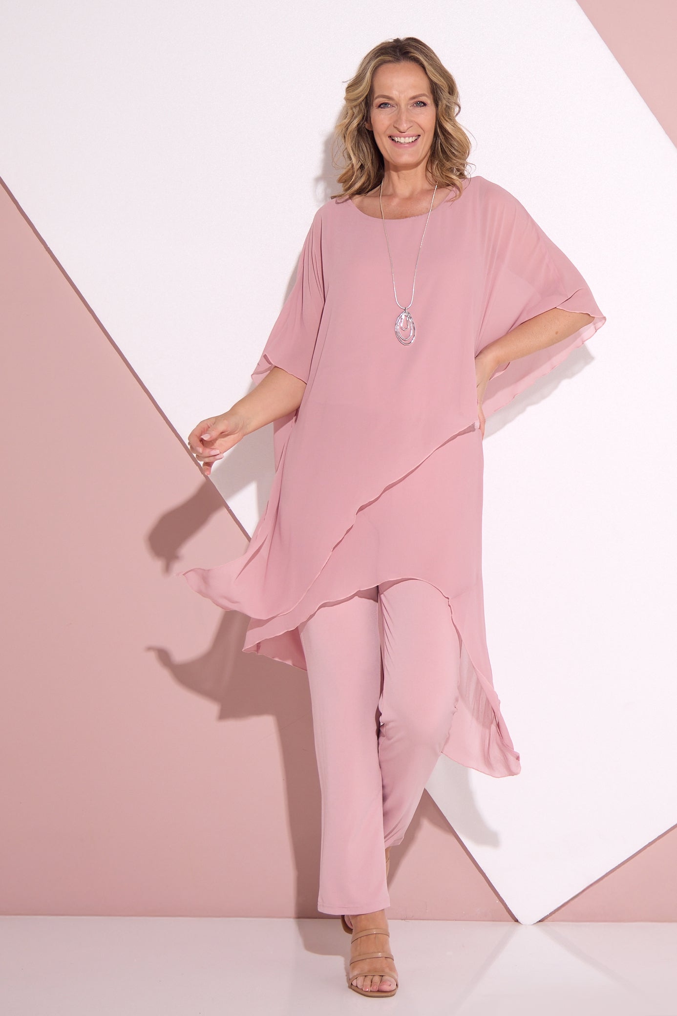 Tilly Jumpsuit - Blush