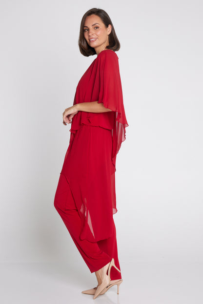 Tilly Jumpsuit - Red