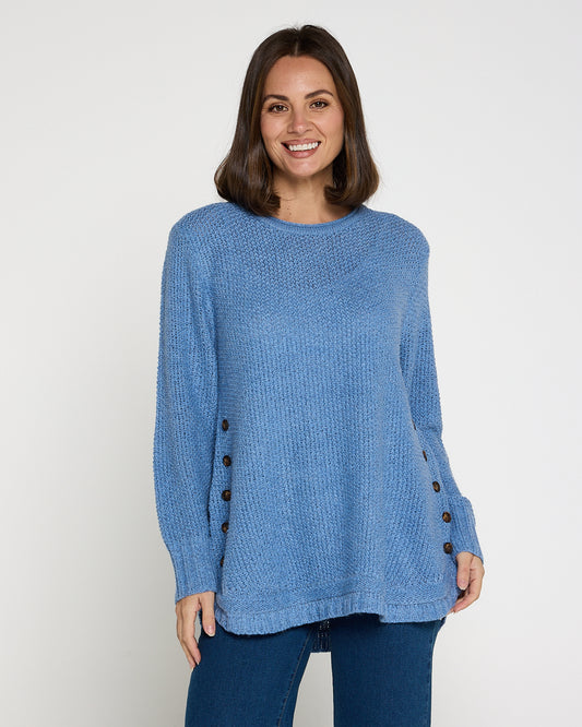 Paris Knit Jumper - Blue
