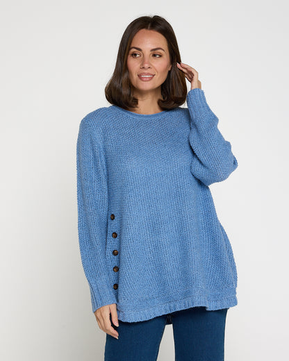 Paris Knit Jumper - Blue
