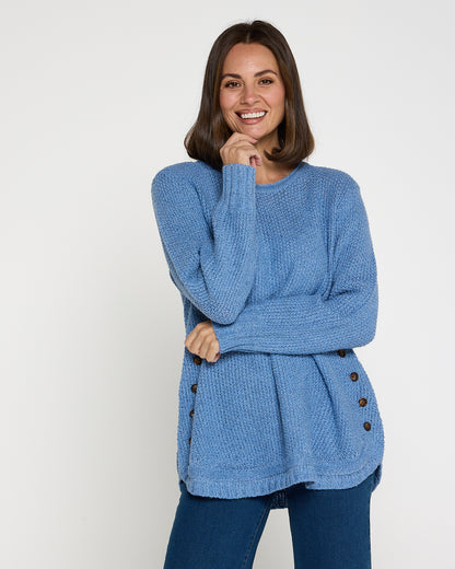 Paris Knit Jumper - Blue