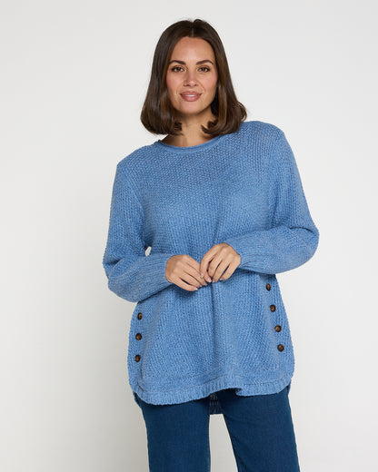 Paris Knit Jumper - Blue