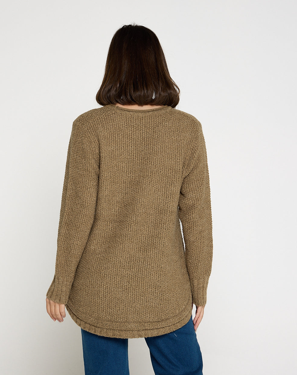 Paris Knit Jumper - Olive