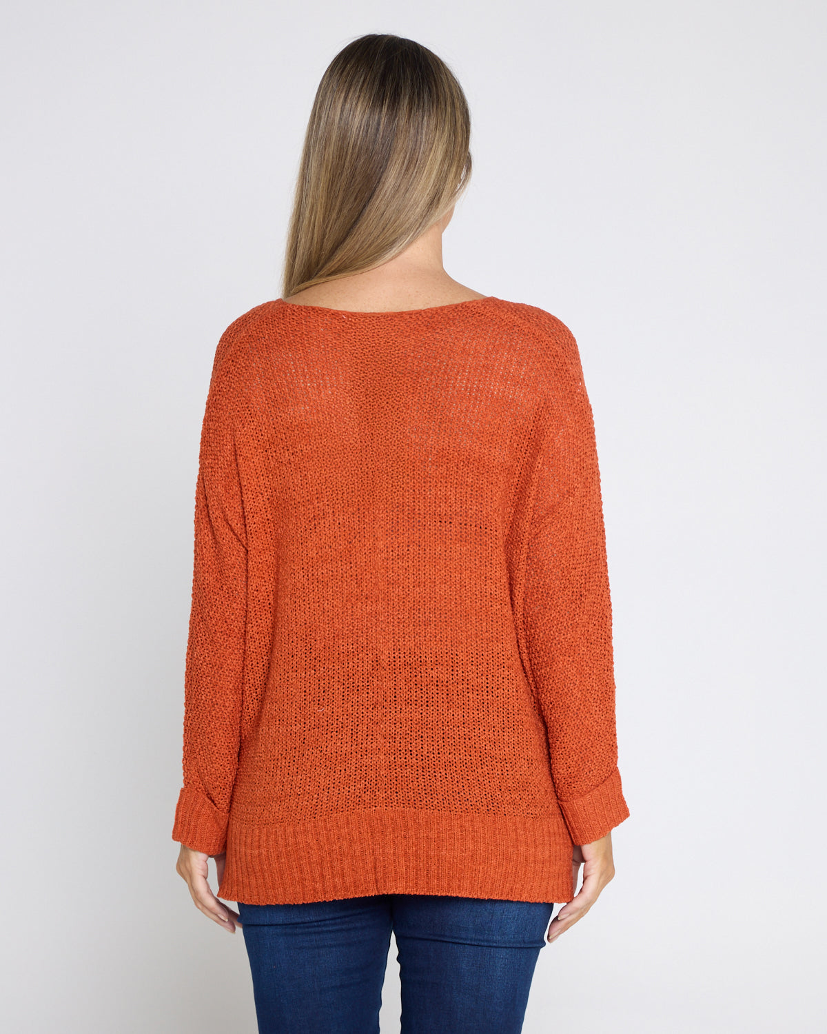 Callie Knit - Burnt Orange