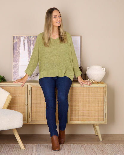 Callie Knit - Olive