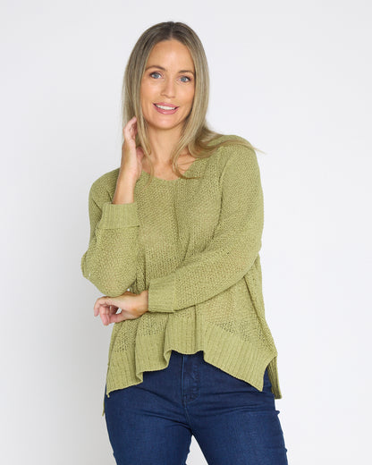 Callie Knit - Olive