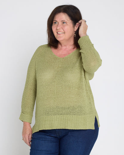 Callie Knit - Olive