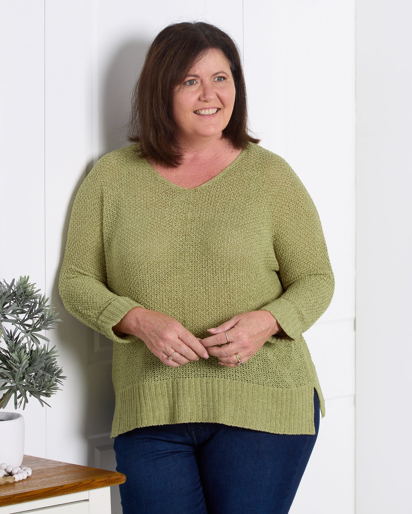 Callie Knit - Olive