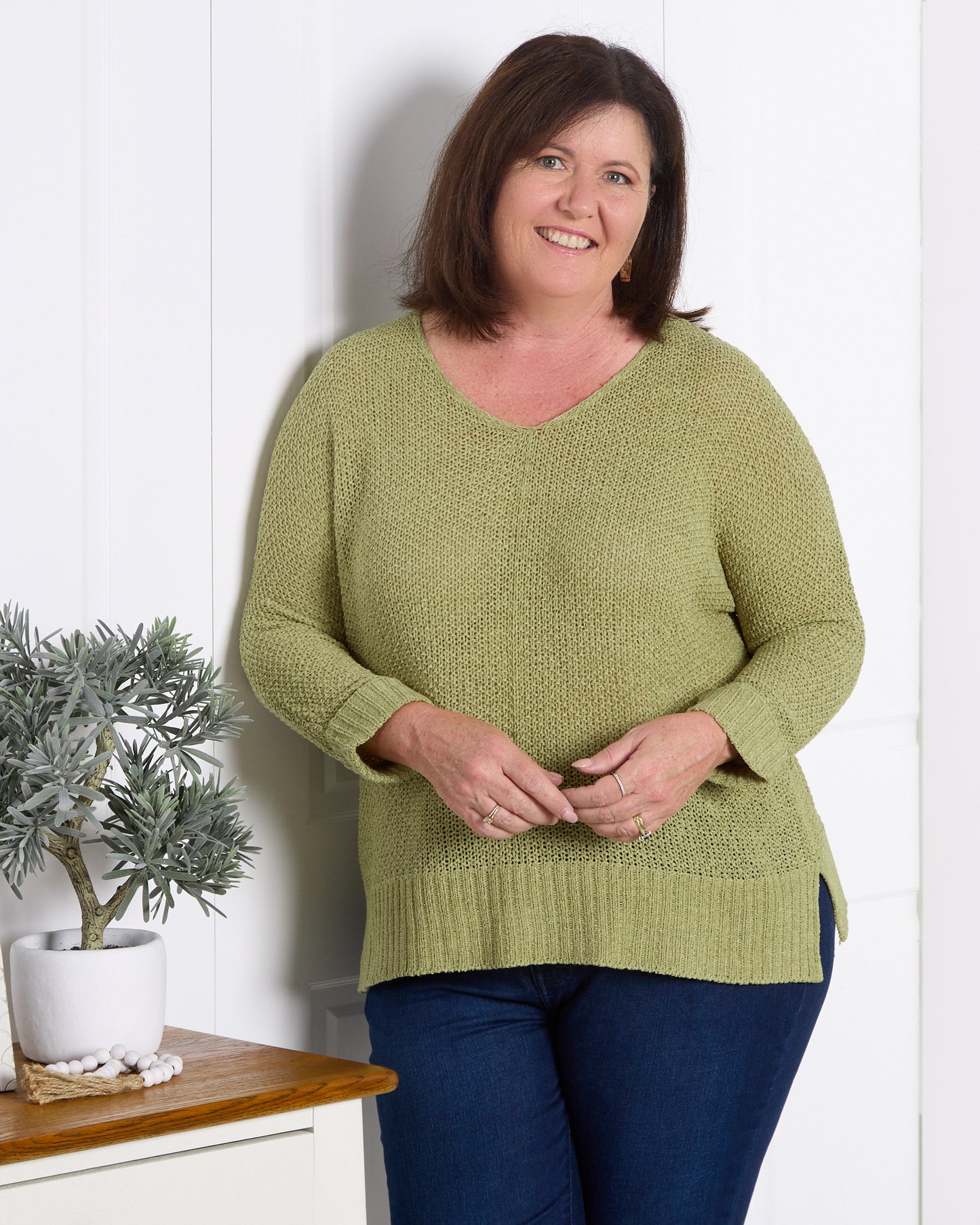 Callie Knit - Olive