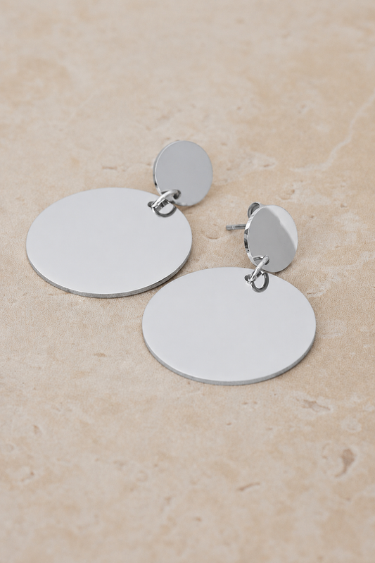 Elford Earrings - Silver