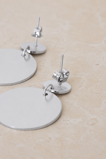 Elford Earrings - Silver
