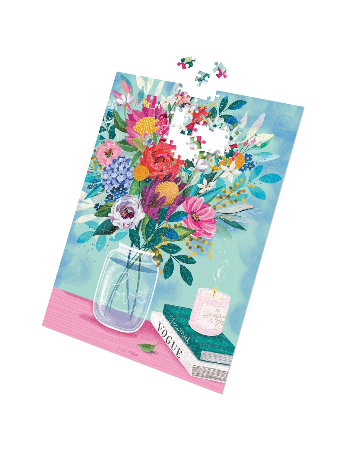 A Burst of Bloom Jigsaw Puzzle (1000 Pieces)