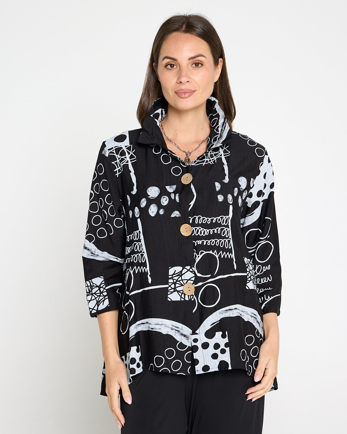 Maria Shirt - Black