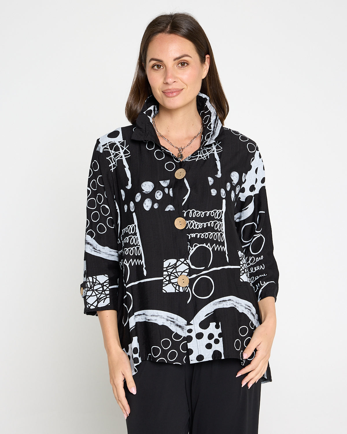Maria Shirt - Black