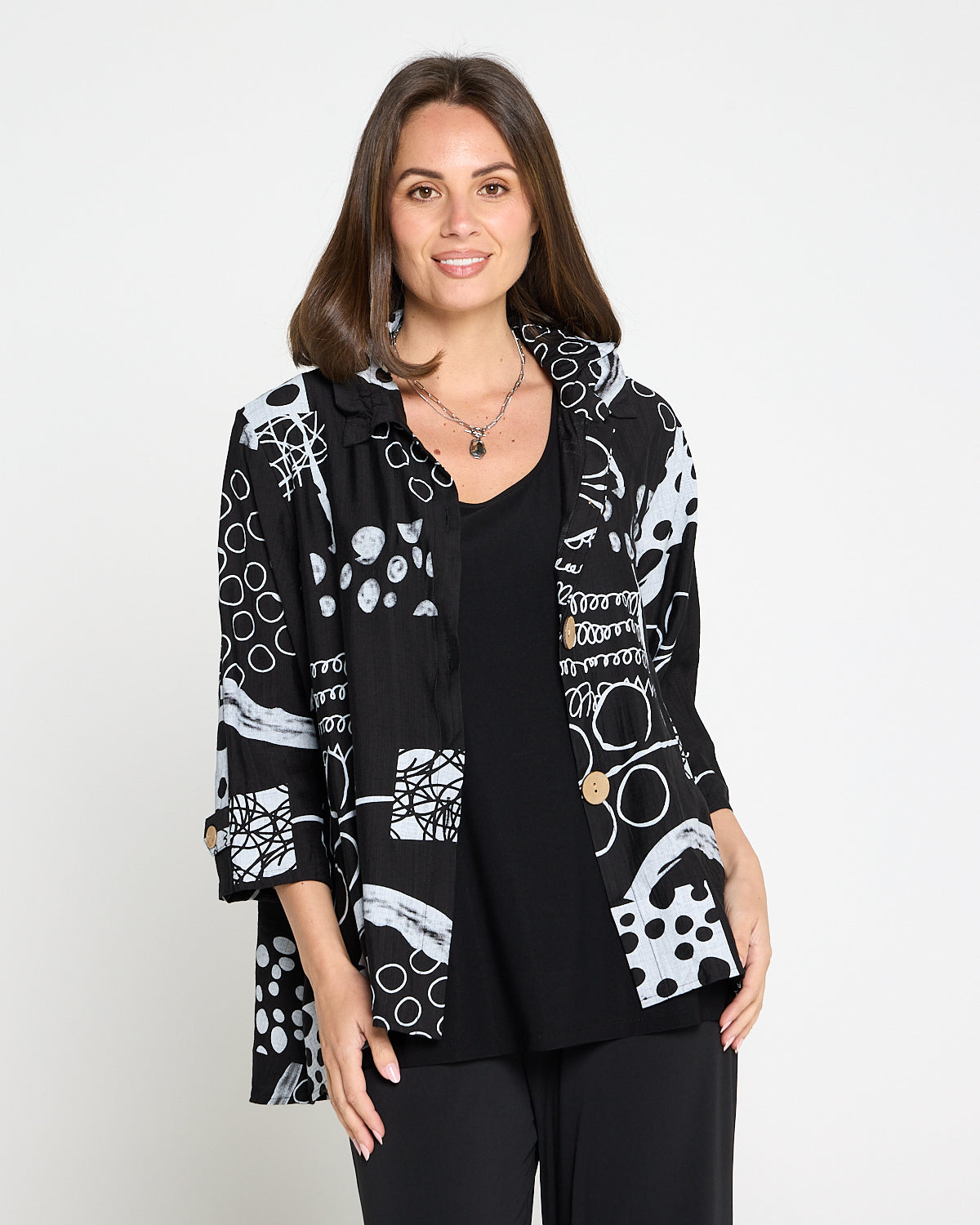 Maria Shirt - Black