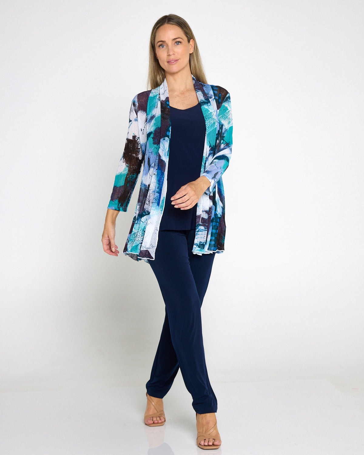 Long Line Tank - Navy