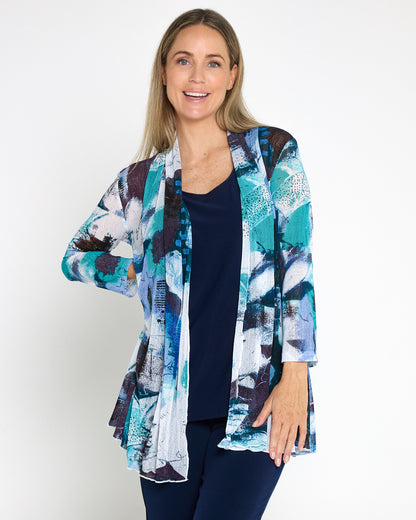 Naomi Mesh Jacket - Seascape