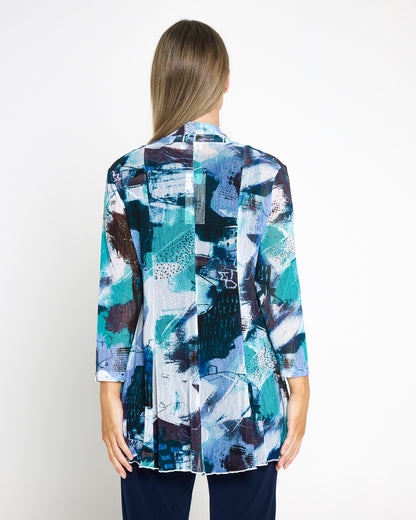 Naomi Mesh Jacket - Seascape