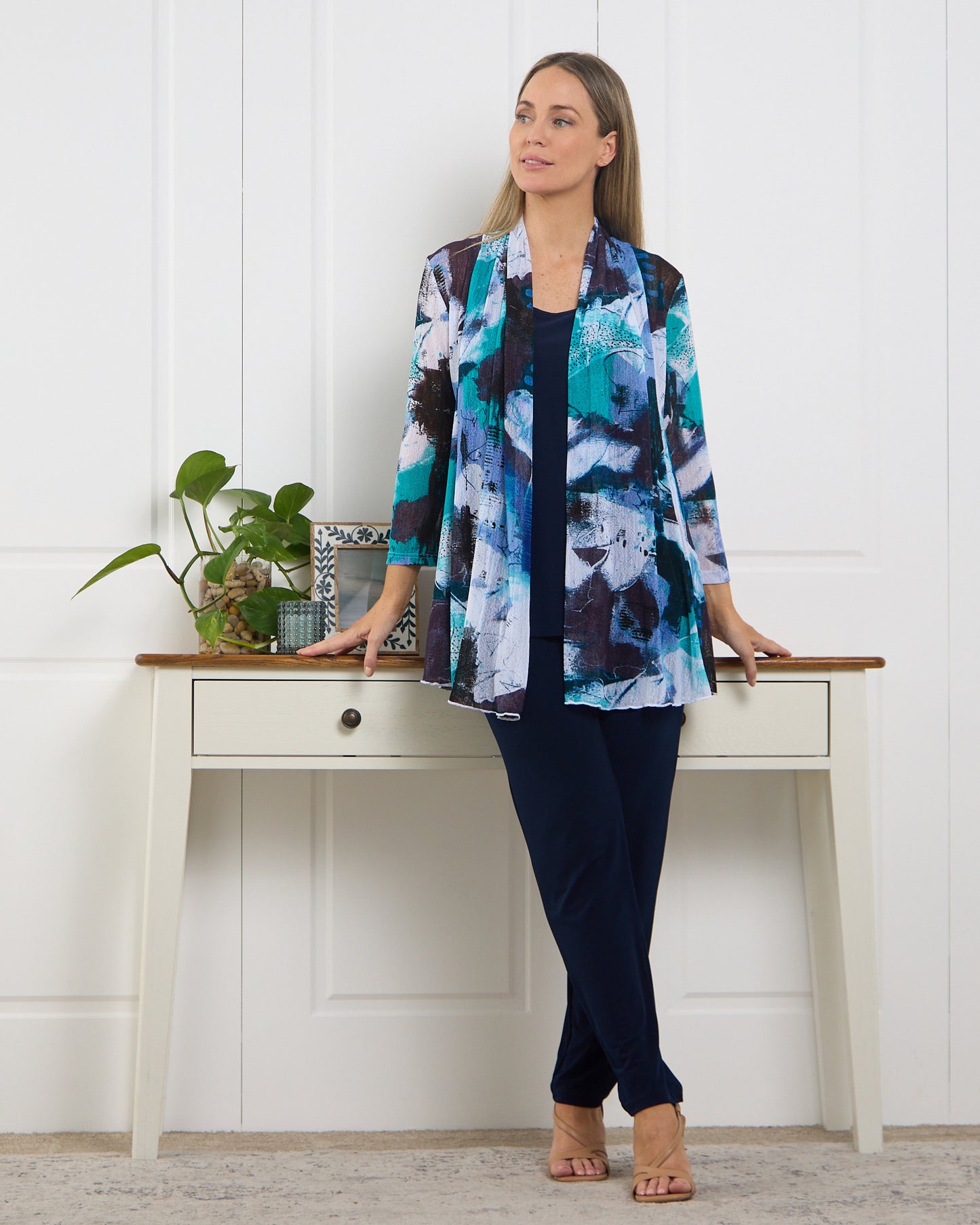 Naomi Mesh Jacket - Seascape