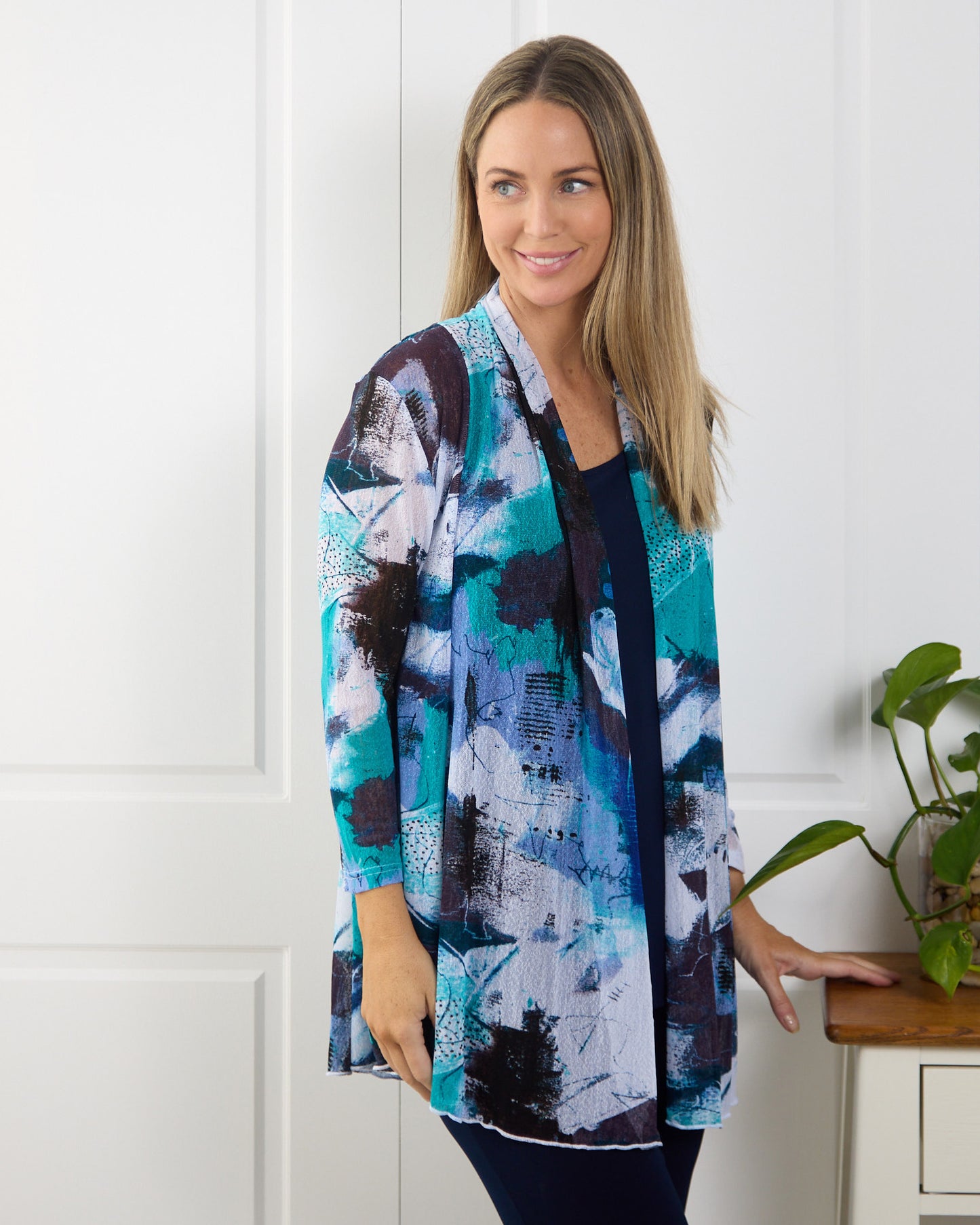 Naomi Mesh Jacket - Seascape