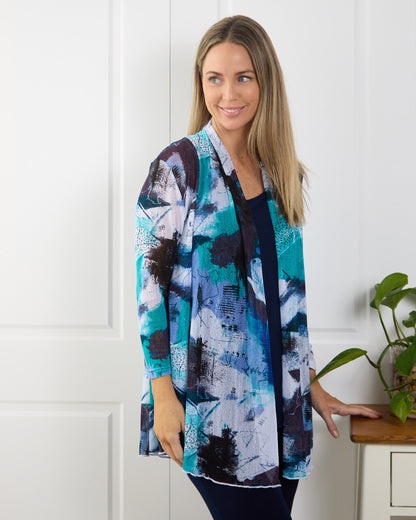 Naomi Mesh Jacket - Seascape