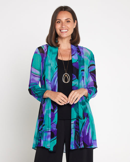 Naomi Mesh Jacket - Fluorite Prism