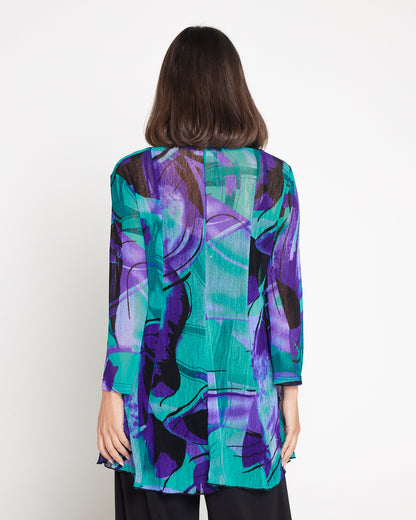 Naomi Mesh Jacket - Fluorite Prism