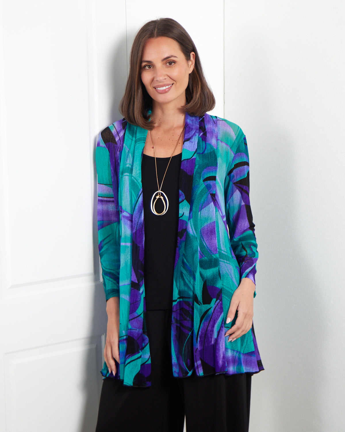 Naomi Mesh Jacket - Fluorite Prism