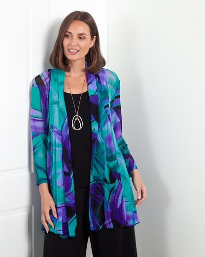 Naomi Mesh Jacket - Fluorite Prism