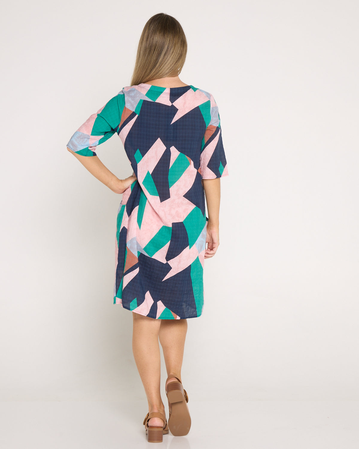 Eva Dress - Rose Quartz Emerald