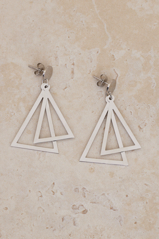 Carla Earrings - Silver