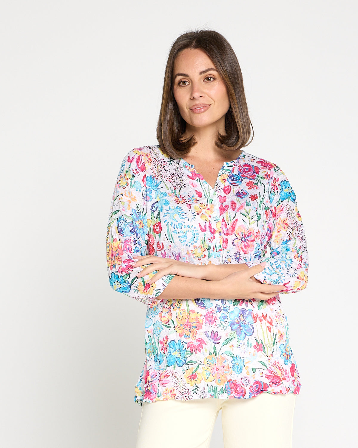 Candy Top - Watercolour Floral