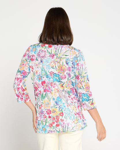 Candy Top - Watercolour Floral