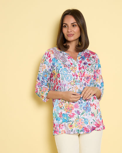 Candy Top - Watercolour Floral