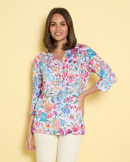 Candy Top - Watercolour Floral