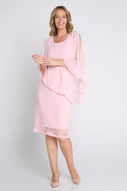 Abigail Dress - Baby Pink
